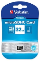 Verbatim 32GB Premium 300x Micro SDHC Card Photo