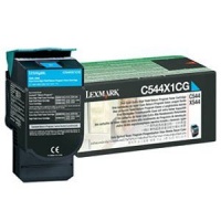Lexmark C544X1CG Extra High Yield Cyan Laser Toner Cartridge Photo