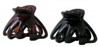 Chic Mini Octopus Hair Clamps 2 Pack - Assorted Colours Photo