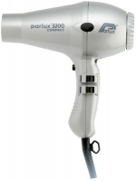 Parlux 3200 Compact 1900W Hair Dryer - Silver Photo