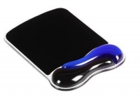 Kensington Optimise IT Duo Gel Mouse Pad - Black & Blue Photo
