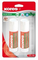 Kores Glue Stick 2 x 40g Blister Pack Photo