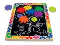 Melissa & Doug Switch & Spin Magnetic Gear Board Photo