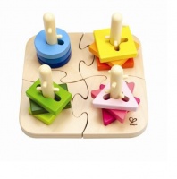 Hape Creative Peg Puzzle Photo