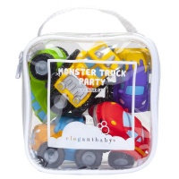 Elegant Baby - Bath Squirties - Monster Truck Party Photo