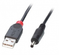 Lindy 1.5m USB to 3.5 -1.35mm DC Adapter Photo