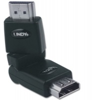 Lindy HDMI Male to Female 360 Degree Adapter Photo
