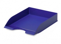 Durable Letter Tray - Translucent Blue Photo
