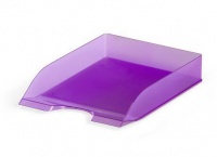 Durable Letter Tray - Translucent Purple Photo