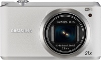 Samsung WB350F Ultra Zoom Digital Camera White Photo