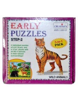 Creatives Toys Early Puzzle Step 2 - Wild Animals Photo