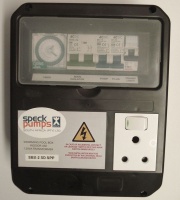 Speck Pumps - Complete Distribution Box Including Timer and Plug Photo
