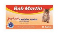 Bob Martin - Conditioning Tablets - Kittens - 50 Photo