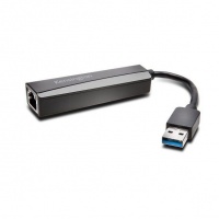Kensington UA0000E USB 3.0 Ethernet Adapter - Black Photo