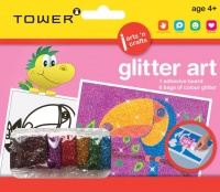 Tower Kids Glitter Art - Parrot Photo