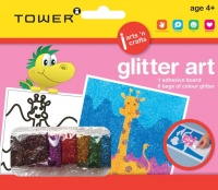 Tower Kids Glitter Art - Giraffe Photo