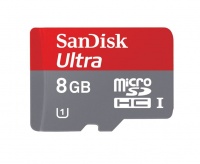 SanDisk 8GB Ultra Micro SD & Adapter Photo
