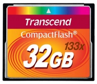 Transcend 32GB 133X Compact Flash Card Photo