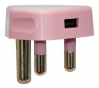 Whizzy Single 3-Pin USB SA Wall Charger 1 amp - Pink Photo