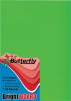 Butterfly A4 Bright Board 50s - Green Photo