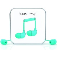 Happy Plugs In-Ear Plus Mic & Remote - Turquise Photo