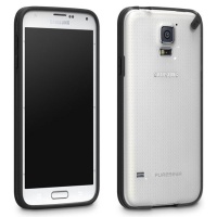 Samsung PureGear Slim Shell Case for S5 - Clear/Black Photo