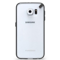Samsung PureGear Slim Shell Case for S6 - Clear/Black Photo