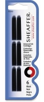 Sheaffer Univeral Ink Cartridges 6's - Black Photo