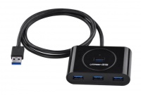 UGreen USB3.0 4-Port Hub - Black Colour Photo