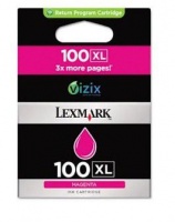 Lexmark 100XL Magenta Ink Cartridge Photo