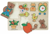 Snookums - Wooden Puzzle - Bear Photo