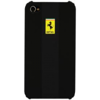 Ferrari Stradale iPhone 4G Rubber Hardcase - Black Photo