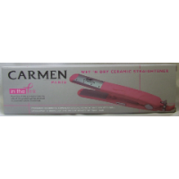 Carmen Wet 'n Dry Ceramic Straightener - Pink Photo