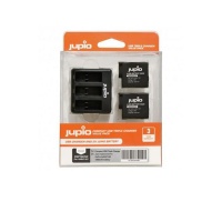 Jupio Value Pack x2 Battery for GP AABAT-001 USB Triple Charger Photo
