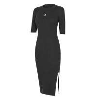 Kangol Ladies Midi Dress - Dark Charcoal - Parallel Import Photo