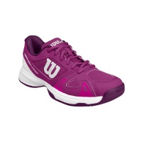 Wilson Girls' Rush Pro 2.5 Tennis Shoes - Berry/Dark Purple Photo