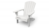 Keter Troy Adirondack Chair - White Photo
