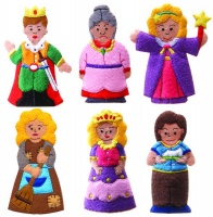 Cinderella Fairytale Story - Finger Puppet Set Photo