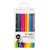 Khoki Propelling Pencils - 10 Colours Photo