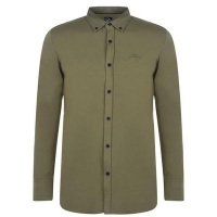 fabric Mens Long Sleeve Jersey Shirt - Khaki [Parallel Import] Photo