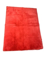 Shaggy Carpet Fire Red 150cm x 200cm Photo