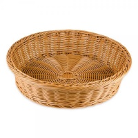 Get Melamine Get-Melamine Poly weave Round Basket 35cm Photo