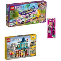 LEGO Friendship Bus & Toy Store Bundle - 41395 & 31105 & 41903 - 8 Yrs Photo