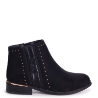 Linzi Ladies MARIELLE Boots - Black Suede Photo