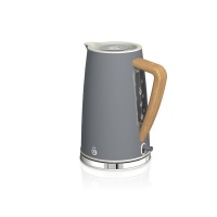Swan Stainless Steel 1.7L Kettle - Grey Photo