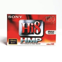 Sony Video Hi8 120 Minute HMP Metal Particle 3 pack Photo