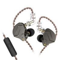 KZ Acoustics KZ ZSN Pro 1DD 1BA Hybrid Driver Earbuds with HD Mic & Elliptical Case Photo