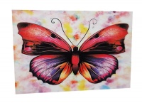 Diamond Dot Art painting - 30x30 - Butterfly Photo