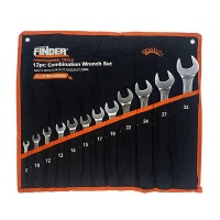 Finder 12 Piece Carbon Steel Combination Wrench Set Photo