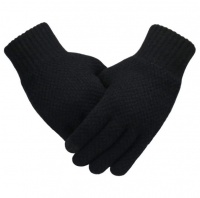 TryMe Men's Luxury Touchscreen Winter Thermal Woolen Gloves Photo